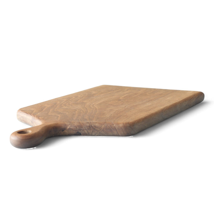 Teak Cutting Board Square with Extended Handle