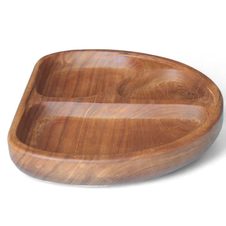 Teak Kids Plate