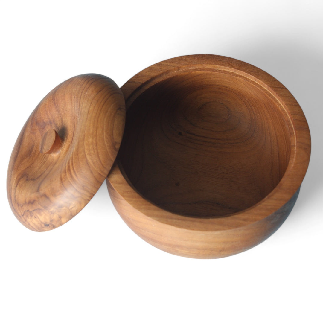 Teak Bowl with Lid