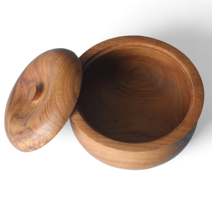 Teak Bowl with Lid