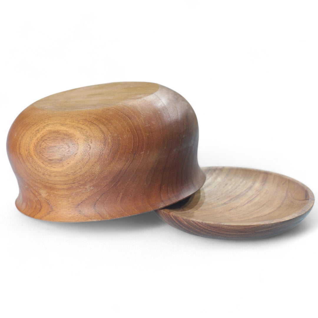 Teak Bowl with Lid