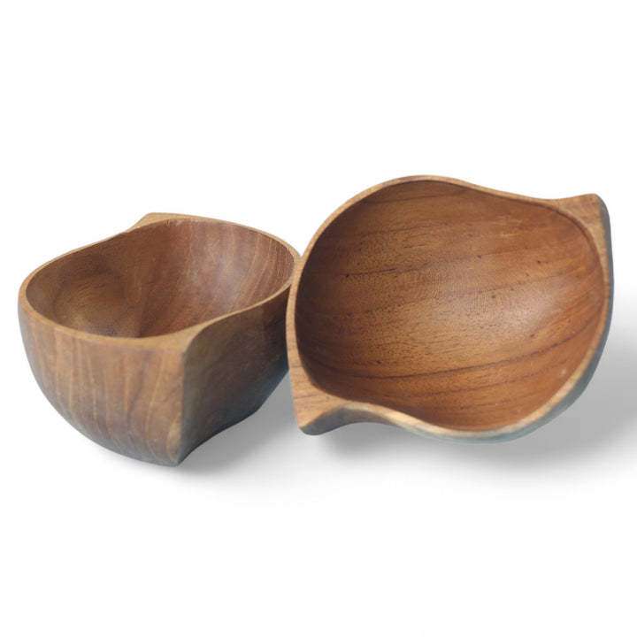 Teak Mango Shaped Bowl