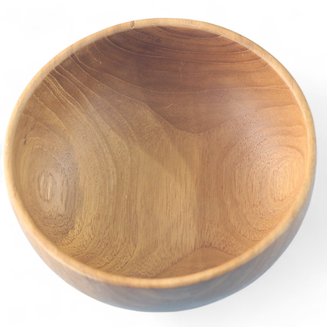 Teak Bowl Round