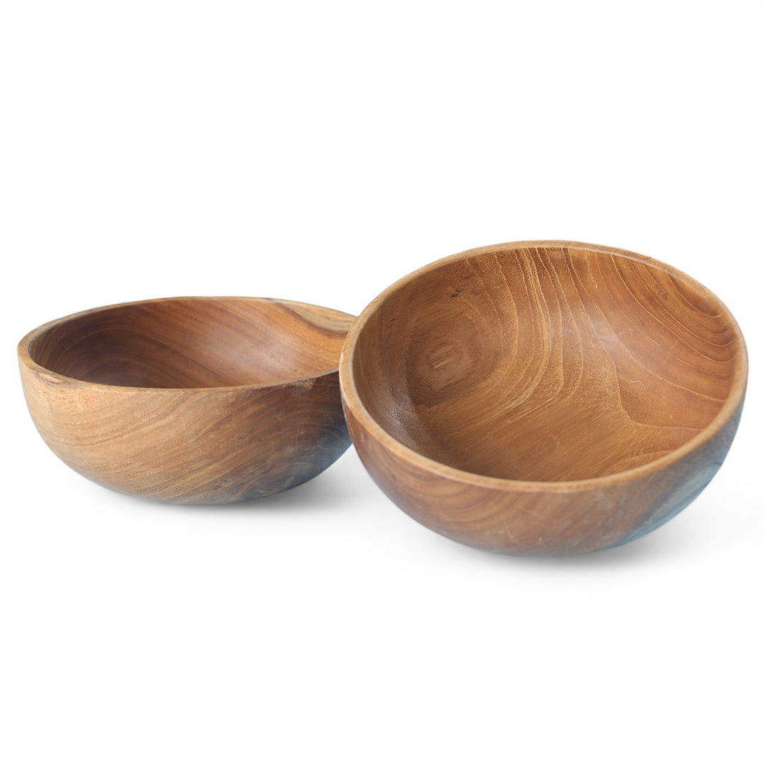 Teak Bowl Round