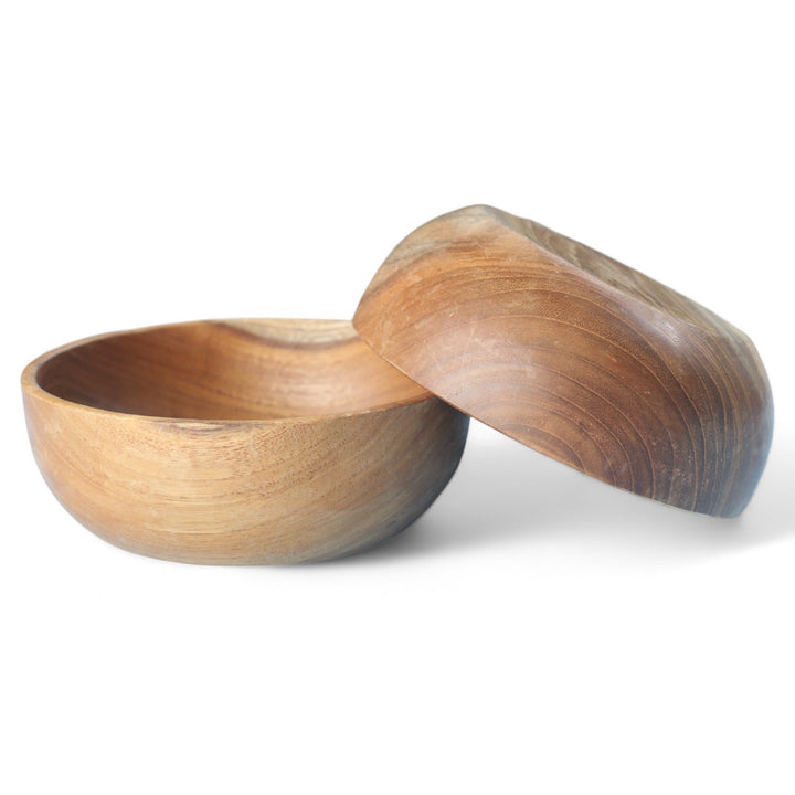 Teak Bowl Round