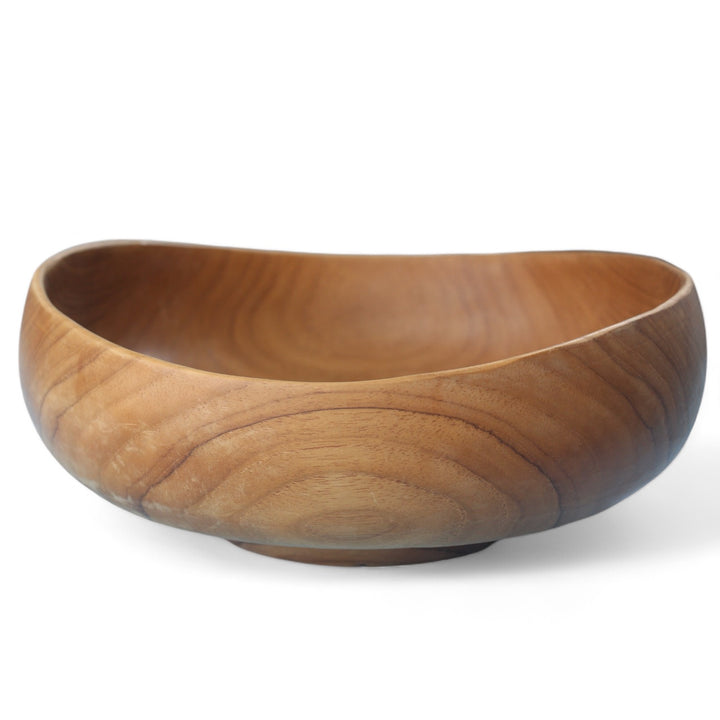 Teak Chapati Bowl