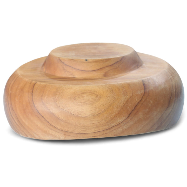 Teak Chapati Bowl