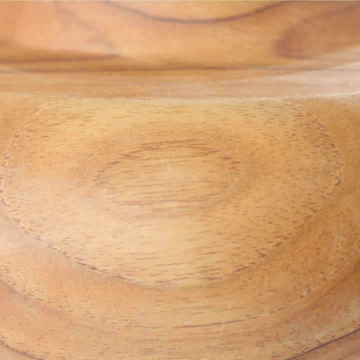 Teak Chapati Bowl