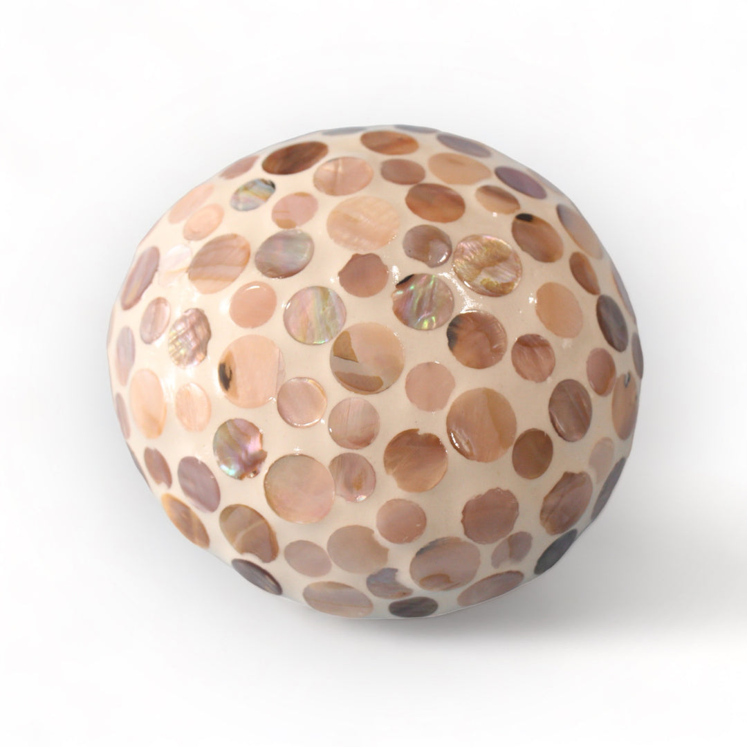 Polka Dots Seashell Coconut Bowl (500ml)